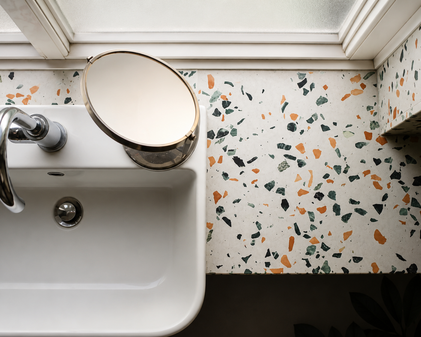 Terrazzo kitchen interior