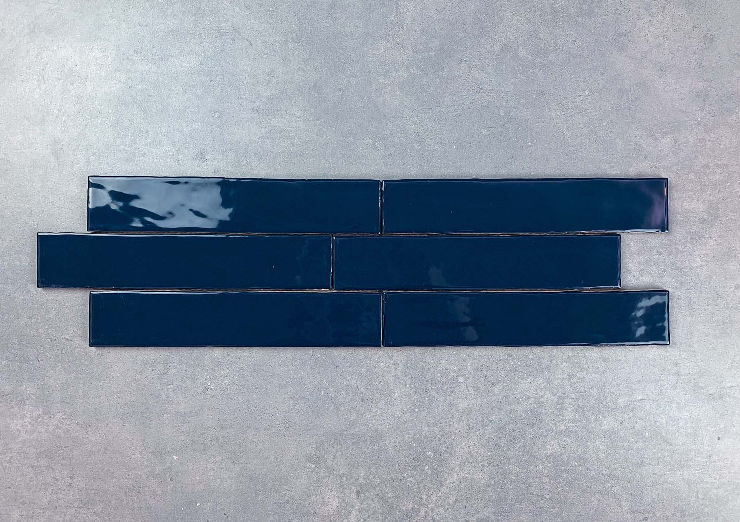 Tile Letterbox Marine Blue Letterbox Brick Ceramic – Terrazzo Tiles