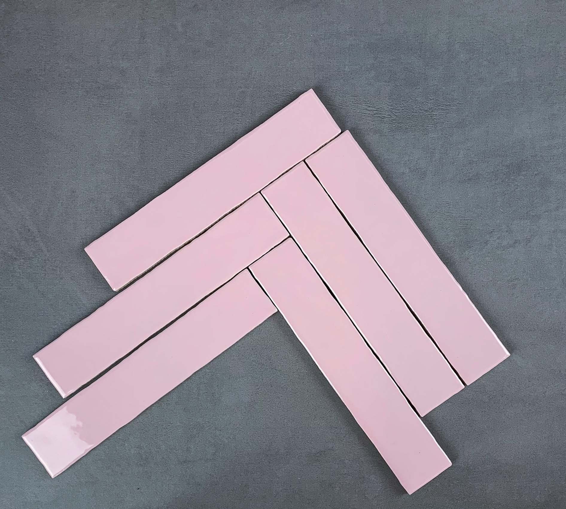 Pink Tile Box Pink Letterbox Brick Ceramic – Terrazzo Tiles