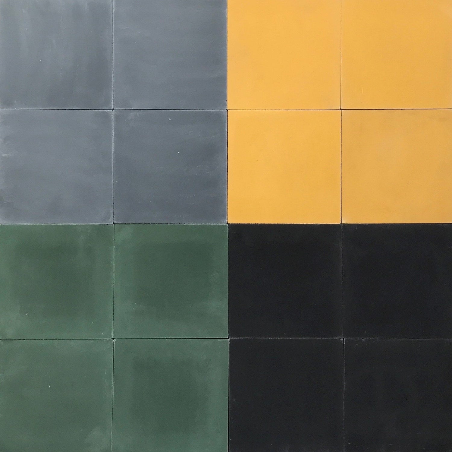 Solid Colours Patchwork Encaustic Cement Tile – Terrazzo Tiles