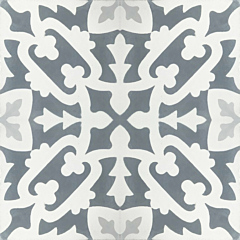 Bosque White Grey Encaustic Cement Tile 20cm*20cm