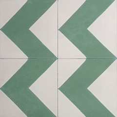 Chevron Pine Encaustic Cement Tile 20cm*20cm