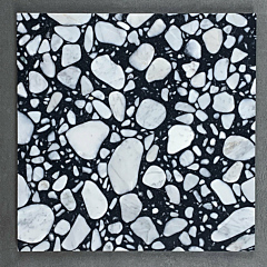 EC1 Pebbles Black Honed Terrazzo Resin 60cm*30cm*1.2cm