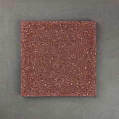 Firebrick Red 20cm*20cm*1.2cm Mosaic Terrazzo