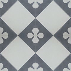 Isabela Grey Encaustic Cement Tile 20cm*20cm