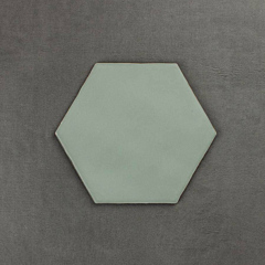 Equator Hexagonal Matt Eau de Nil 16.1cm*18.5cm Ceramic Tile