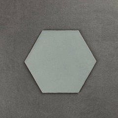 Equator Hexagonal Matt Light Grey 16.1cm*18.5cm Ceramic Tile
