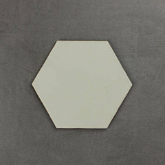 Equator Hexagonal Matt Oyster White 16.1cm*18.5cm Ceramic Tile