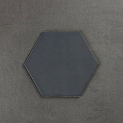 Equator Hexagonal Matt Slate Grey 16.1cm*18.5cm Ceramic Tile