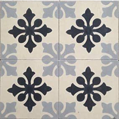 Snowflake Grey Encaustic Cement Tile 20cm*20cm