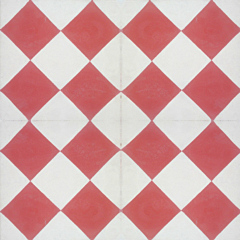 Victorian Classic Red Encaustic Cement Tile 20cm*20cm