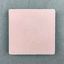 25 Powder Pink - Solid Colour Encaustic Cement Tiles 10cm*10cm*1.5cm