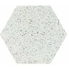 Alameda Hexagonal (7mm Chip) Terrazzo Honed 17cm x 20cm