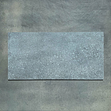 Dark Grey Concrete Terrazzo Porcelain Tiles 60cm x 60cm x 9mm
