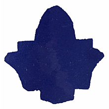 Zellige - 220 Cobalt Blue - Darj Fleur de Lis 3.5cm*3.5cm*1cm