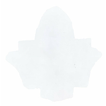 Zellige - 201 White - Darj Fleur de lis 3.5cm*3.5cm*1cm