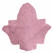 Zellige - 210 Pink - Darj Fleur de lis 7cm*7cm*1cm