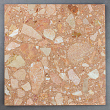 E3 Apricot Gravel Honed Terrazzo Resin 50cm x 30cm c 1.2cm