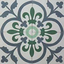 Madrid Green Encaustic Cement Tile 20cm*20cm