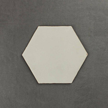 Equator Hexagonal Matt Off White 16.1cm*18.5cm Ceramic Tile