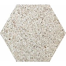 Palbe Hexagonal (7mm Chip) Terrazzo Honed 17cm x 20cm
