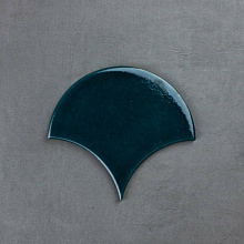 Moorish Sapphire 17cm*15.5cm Ceramic Scallop
