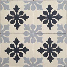 Snowflake Grey Encaustic Cement Tile 20cm*20cm