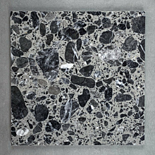 W1 Pebbles Stone Honed Terrazzo Resin 40cm x 40cm x 1.2cm