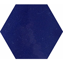 Zellige - 220 Cobalt Blue Hexagonal Kora 10cm*9cm*1cm